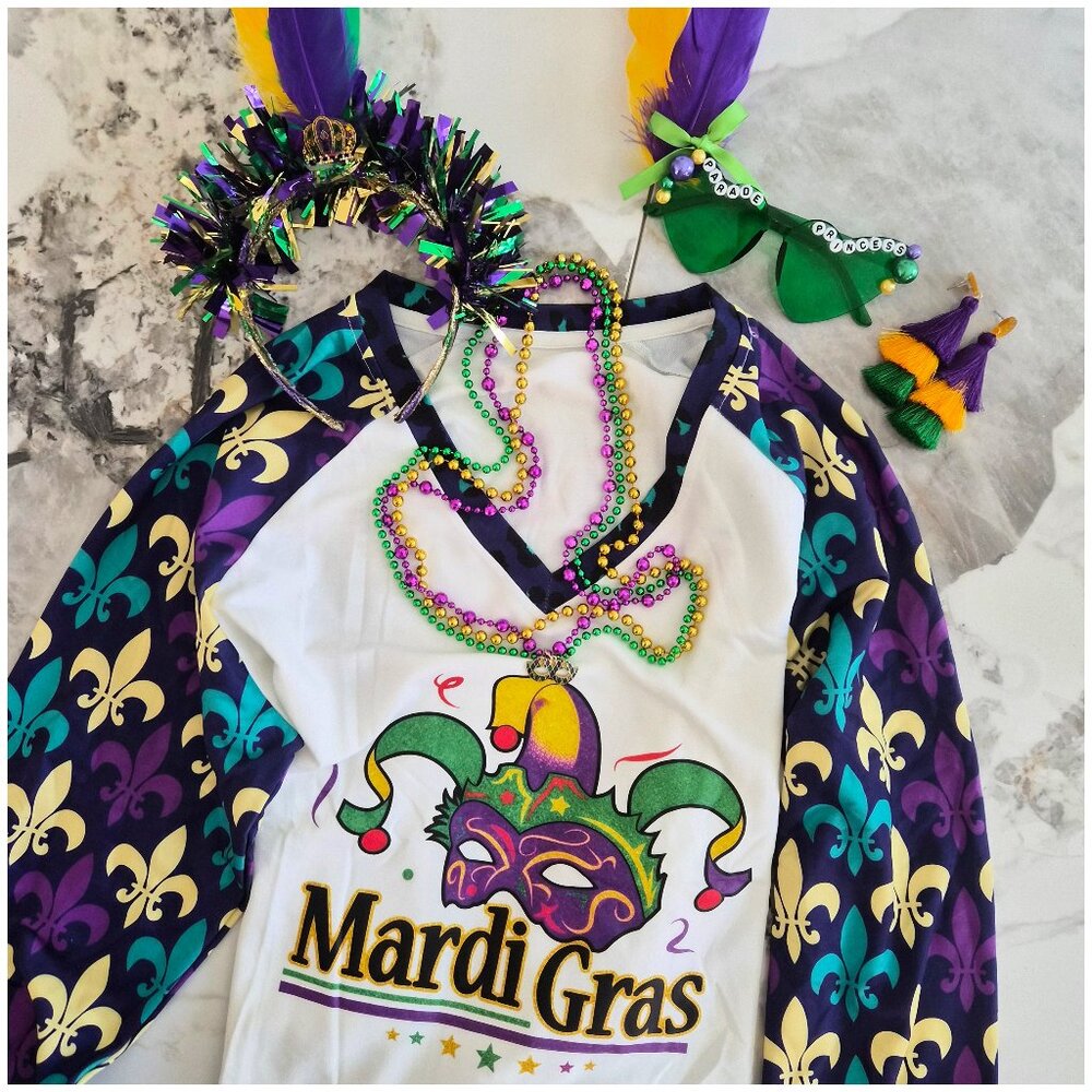 7 Piece Parade/Mardi Gras Outfit